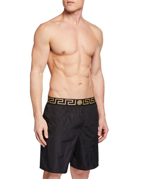 versace men's swimsuit|Versace men's beachwear.